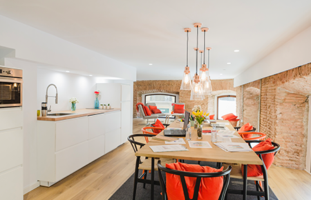 Fully renovated rental home interior representing turnkey loan financing